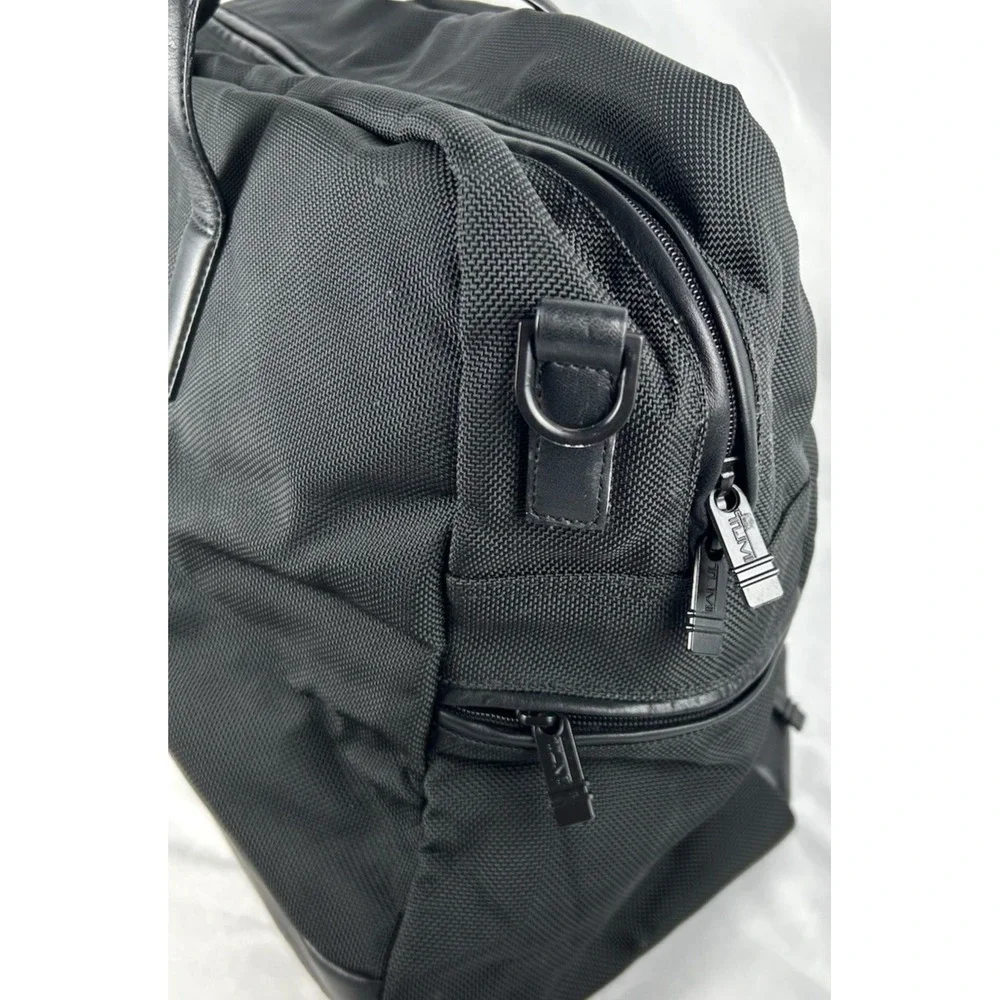 Tumi Black Ballistic Nylon Briefcase Laptop Bag Weekender Business 43050D3